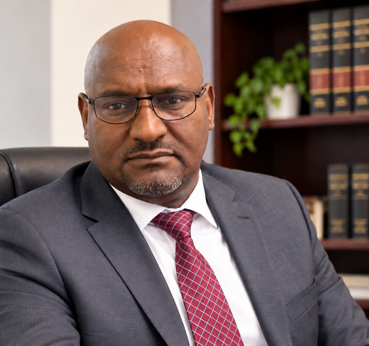 Professional portrait of Attorney Temesgen Teka